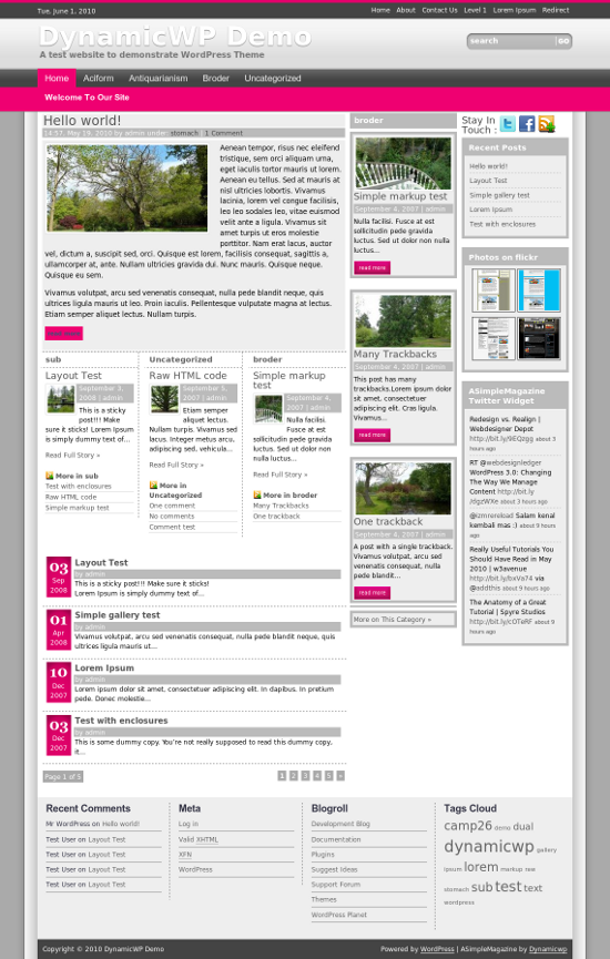 ASimple-Magazine-wp-theme-frontpage ASimple-Magazine-wp-theme-frontpage