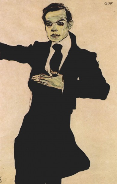 Egon-Schiele-smoking