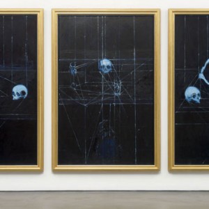 damien-hirst-blue-paintings-exhibition Damien Hirst arte burbuja