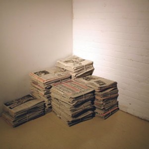 Robert.gober.newspaper Robert Gober