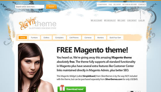 instantShift - Latest High-Quality Free Magento Themes