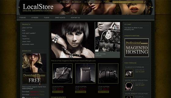 instantShift - Latest High-Quality Free Magento Themes