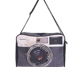 Bolso Bandolera de Diseño Vintage Cámara fotográfica antigua