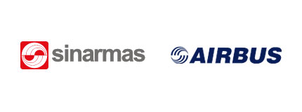 sinar mas logo airbus logo